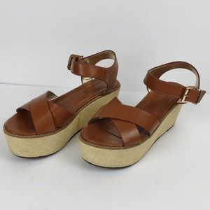 💥PLATFORM SANDALS  SIZE 8  EUC !  OFFERS WELCOME